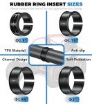 2PCS UTV Light Bar Mounts – Adjustable Roll Bar Clamps