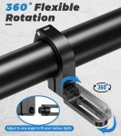 2PCS UTV Light Bar Mounts – Adjustable Roll Bar Clamps