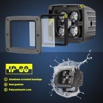 LED 3-Inch 100W Spot Light Pods - 2 Pack