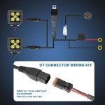 LED 3-Inch 100W Spot Light Pods - 2 Pack