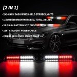 ASPL 24 LED Emergency Strobe Light Bar