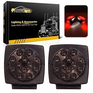 12V Submersible Square LED Trailer Lights Set