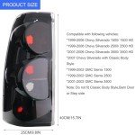 MOCW Tail Light for Chevy Silverado & GMC Sierra