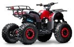 Seangles 125cc Red ATV with Big Off-Road Tires