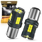 1157 LED Bulb Pack - White, 4000LM, Error-Free