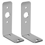 Ronybuy L-Shaped Steel Trailer Light Brackets - 2 Pack