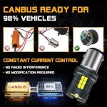 1157 LED Bulb Pack - White, 4000LM, Error-Free