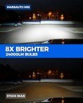 Marsauto 9005 High Brightness Fog Light Bulbs