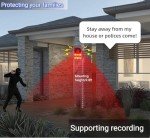 HULPPRE Solar Motion Sensor Alarm with Sounds