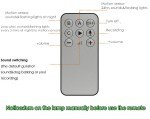 HULPPRE Solar Motion Sensor Alarm with Sounds