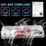 PIT66 Black Housing 3rd Brake Light for Ford F150