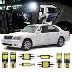 23-Piece LED Interior Lights Kit for LS430