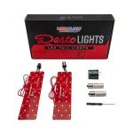 Red LED Tail Lights Kit for 1967-1972 Chevy C10