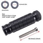 Universal 8mm Aluminum Motorcycle Foot Pegs & Bolts