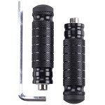 Universal 8mm Aluminum Motorcycle Foot Pegs & Bolts