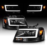 2004-2008 Ford F-150 LED Projector Headlights Pair