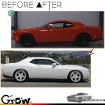 4 PCS White LED Side Marker Lights for Dodge Challenger