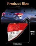 Pinkomoto Right Tail Light for Honda HR-V 2016-2022
