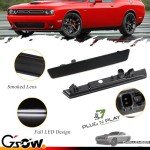 4 PCS White LED Side Marker Lights for Dodge Challenger