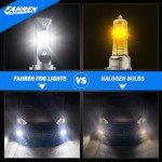 FAHREN 9012 Fog Light Bulbs - 33000 Lumens