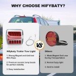 Hifybaty Wireless Rechargeable Magnetic Trailer Lights