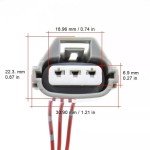 2-Pack Turn Signal Light Socket for Toyota Models