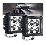 4WDKING 3 Inch LED Pod Lights - 40W 3600LM