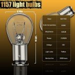 ALFU 10 Pack Yellow Turn Signal and Brake Bulbs