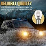 ALFU 10 Pack Yellow Turn Signal and Brake Bulbs