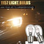 ALFU 10 Pack Yellow Turn Signal and Brake Bulbs