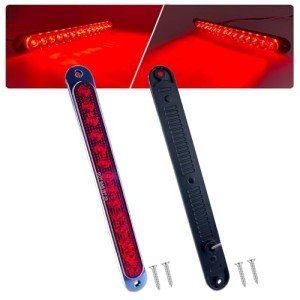 XtraGlow 10" Red LED Trailer Brake Light Bar