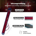 XtraGlow 10" Red LED Trailer Brake Light Bar