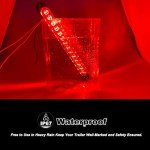 XtraGlow 10" Red LED Trailer Brake Light Bar