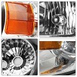 Chevy Cobalt Headlight Assembly with Clear Lens