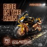 NINEO 8-Piece RGB Motorcycle LED Light Kit