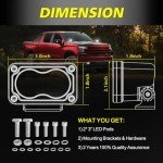 Bright 3 Inch CREE LED Driving Light Pods - 2 Pack
