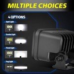 Bright 3 Inch CREE LED Driving Light Pods - 2 Pack