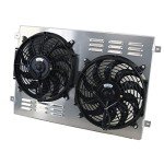 Performance Aluminum Radiator Shroud with Dual Fans