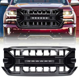 Chevrolet Silverado 1500 Armor Grille with LED Lights