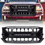 Chevrolet Silverado 1500 Armor Grille with LED Lights