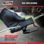 8ft 4-Way Trailer Wire Extension with 4-Pin Plug