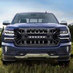Chevrolet Silverado 1500 Armor Grille with LED Lights