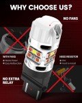 LASFIT 3157 Switchback LED Bulbs - Pack of 2