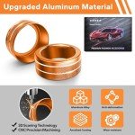 Honda Civic & CRV Accessories - 11pcs Knob Cover (Orange)