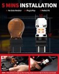 LASFIT 3157 Switchback LED Bulbs - Pack of 2