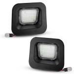 LESAUCE Full LED License Plate Lights for Dodge RAM