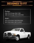 LESAUCE Full LED License Plate Lights for Dodge RAM
