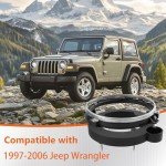 Jeep Wrangler Headlight Bulb Brackets (1997-2006)