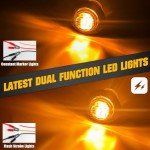 Amber Strobe & Marker Lights for Trailers and Trucks