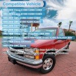 Chevy GMC Dome Light Cover Clear Lens 1988-2000